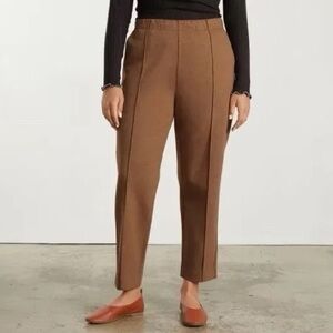 Everlane Dream Pant 🤎 - Comfortable Work Pants - Tan with Salmon Undertones